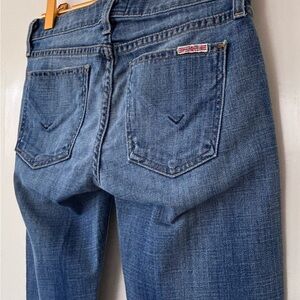 Hudson Jeans| Y2K Vintage Mid-Rise Straight Leg Jeans in Medium Blue Denim Sz 24